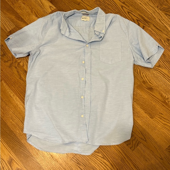 Ben Sherman Sky Blue Short Sleeve Shirt - Picture 1 of 2